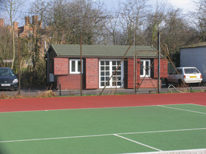 Swakeleys tennis club hut